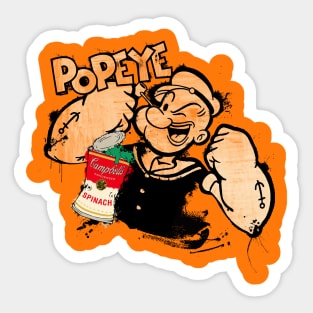 POPeye the sailor man Sticker